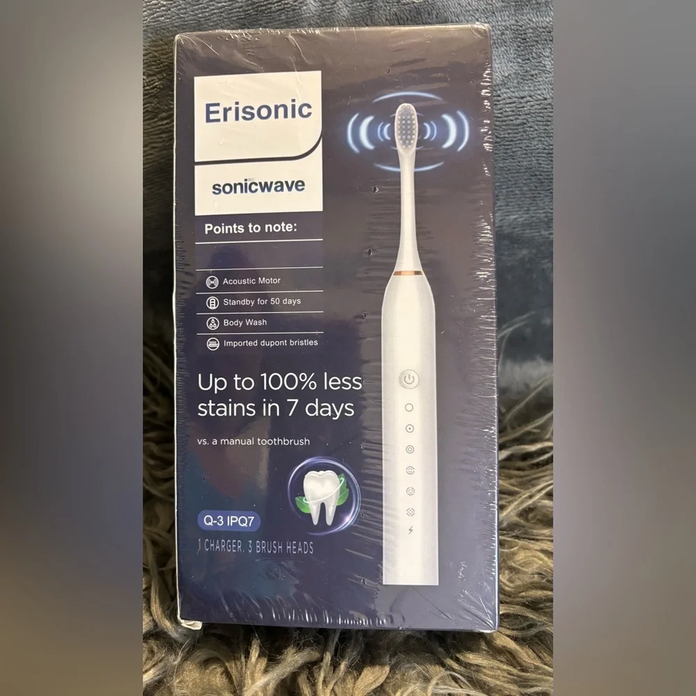 Erisonic Sonicwave Electric Toothbrush - White